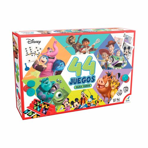 Set De 44 Juegos Novelty  De Mesa De Disney Multicolor JCA-4284