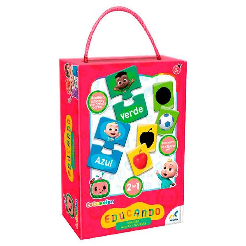 Juego de mesa formas y colores cocomelon Novelty multicolor jca-3956
