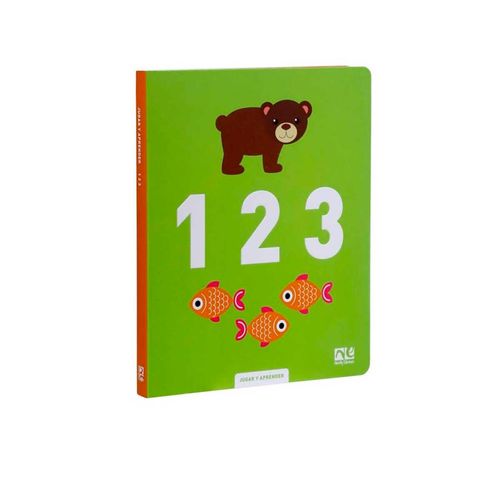 Libro de actividades Novelty jugar y aprender 123 multicolor kno-219