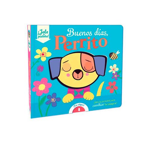 Libro interactivo buenos días perrito Novelty multicolor kno-244