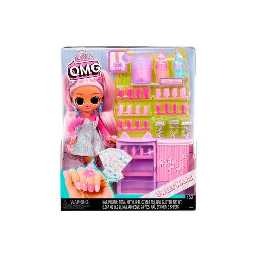 Muñeca Lol surprise salón de uñas Lol multicolor 503774