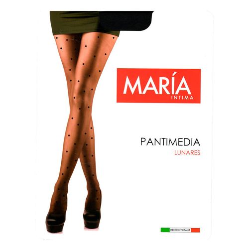 Pantimedia Para Dama Maria Intima Negro C412318