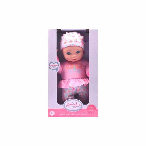 Muñeca Bebé Platicadora New Adventures Multicolor 3114