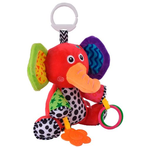 Peluche de elefante Diako multisensorial  multicolor bu-1753