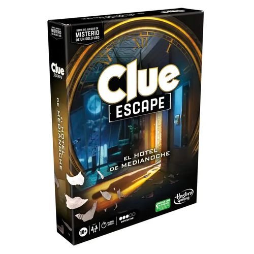 Juego de mesa Hasbro clue escape multicolor f6417
