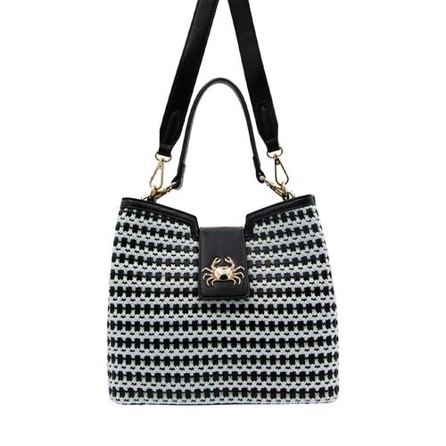 Bolso shoulder bag para dama Crabtree negro e3584