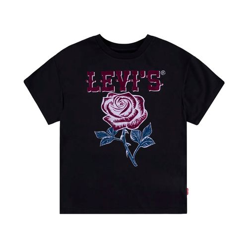 Playera casual para niña Levis negro 41l024