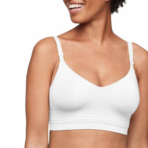 Brassiere Sin Varilla Para Dama Warners Blanco RM5501A-110