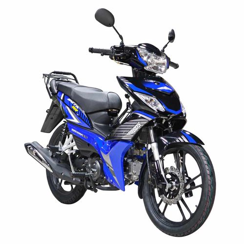 Motocicleta de trabajo semiautomática BDS azul saeta 150 CC 2025