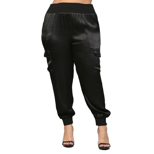 Pantalón casual para dama Fate By  negro fp3176p