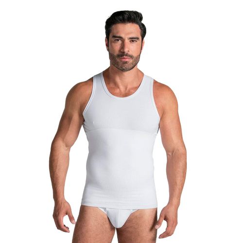 Faja control talle para caballero Leonisa blanco 35013