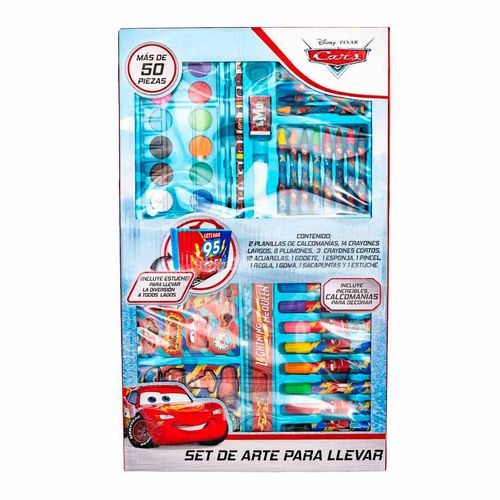 Set de accesorios para colorear Cars 68225