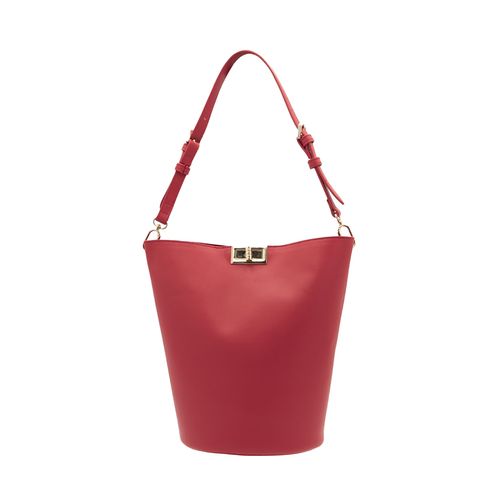 Bolso shoulder bag para dama Crabtree rojo E3613