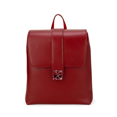 Bolso backpack para dama Cloe tinto 2BLCI24718TIN
