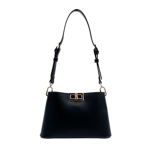 Bolso shoulder bag para dama Crabtree negro E3612