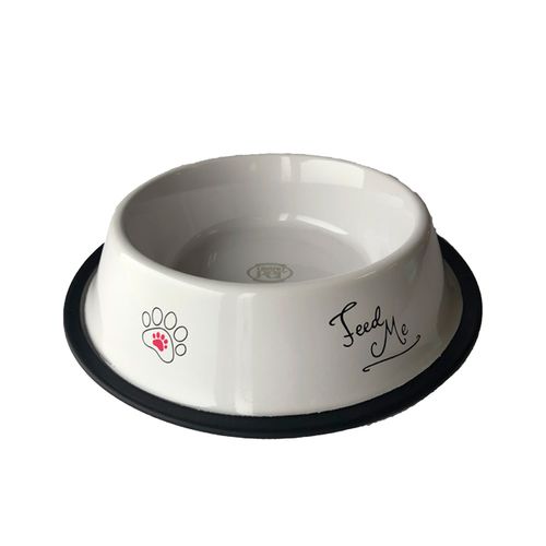 Tazón para mascota de 32 oz Grand Pet plata 59265