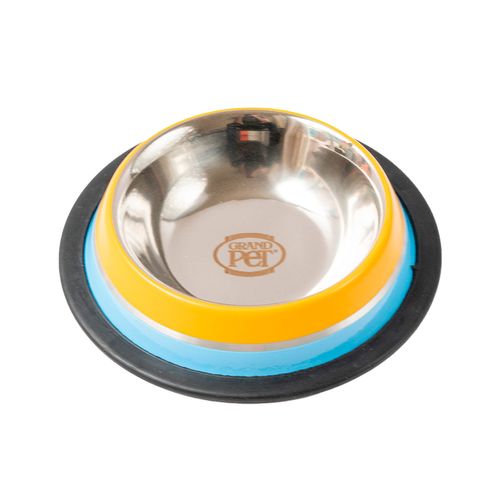 Tazón para mascota de 8 oz Grand Pet amarillo 59266