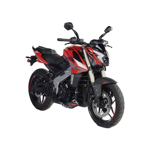 Motocicleta deportiva Bajaj rojo pulsar ns 400 CC 2025