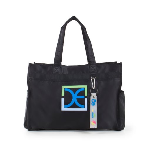 Pañalera tipo tote Cloe Mom & Baby negro 4blmo23371neg