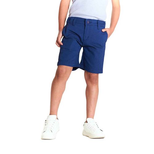 Bermuda casual para joven Lyon marino 121206-805