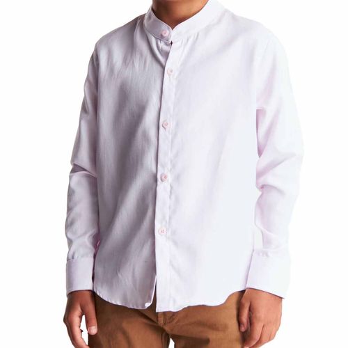 Camisa casual para joven Lyon rosa 224091-600