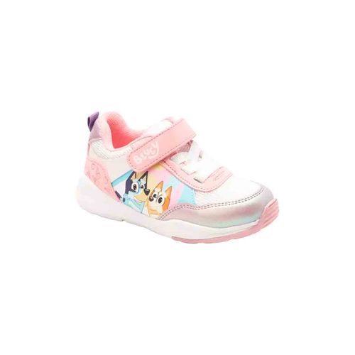 Tenis casual para niña Bluey blanco bl730553st