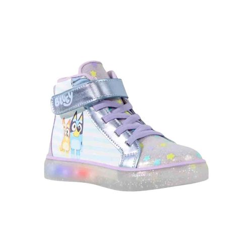 Tenis casual para niña Bluey lila bl933535st