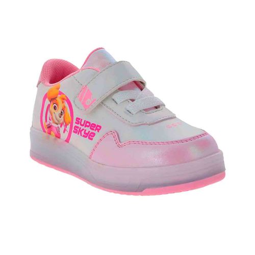 Tenis casual para niña Paw Patrol blanco pw332573st