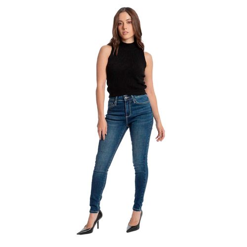 Pantalón De Mezclilla Para Dama Balam Azul BL6794