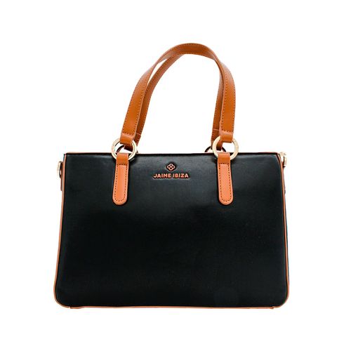 Bolso satchel para dama Jaime Ibiza negro JI 2488