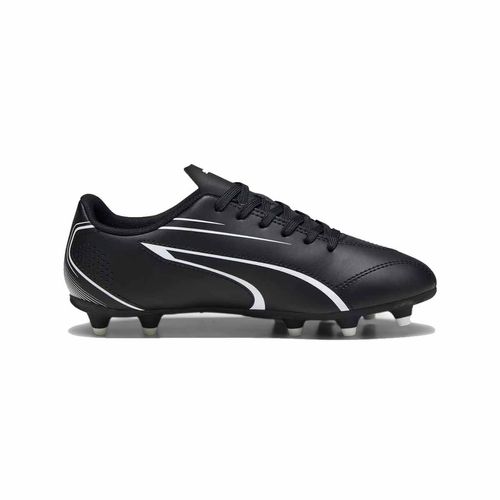Zapato fútbol para joven Puma negro 107486 01