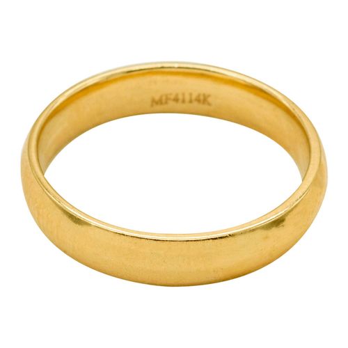 Argolla de matrimonio N°10.5 Dinasti de 14K 90494