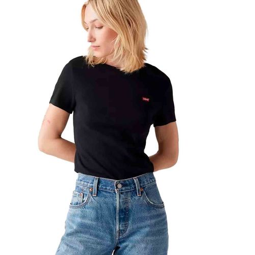 Playera Levis negro para dama 000kk-0001