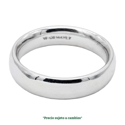Argolla de matrimonio N°6.5 Valessa de 14K A0033-D5