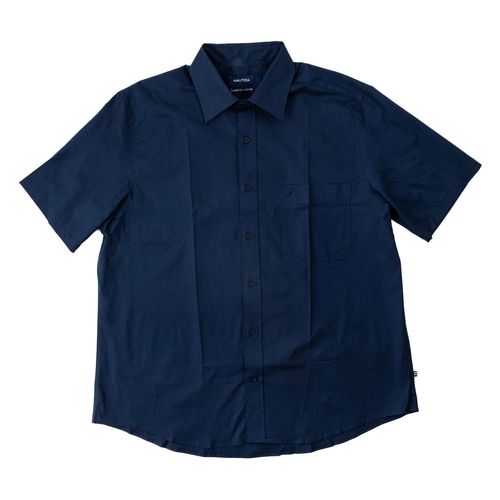 Camisa casual para caballero Nautica azul m01102n-4nv