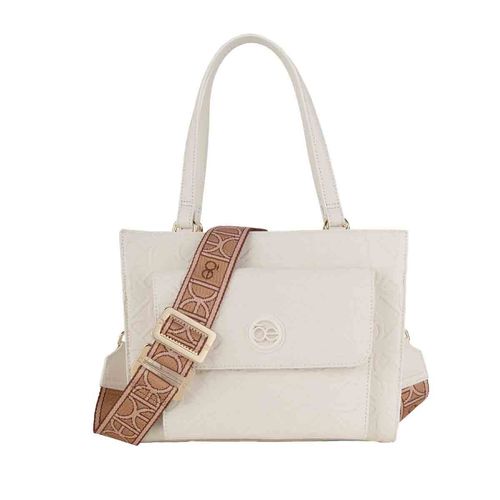 Bolso satchel para dama Cloe blanco 3BLNV24948BLA