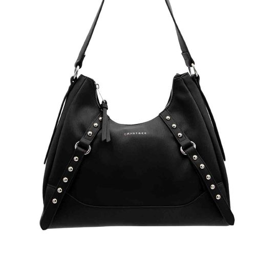 Bolso shoulder bag para dama Crabtree negro E3642