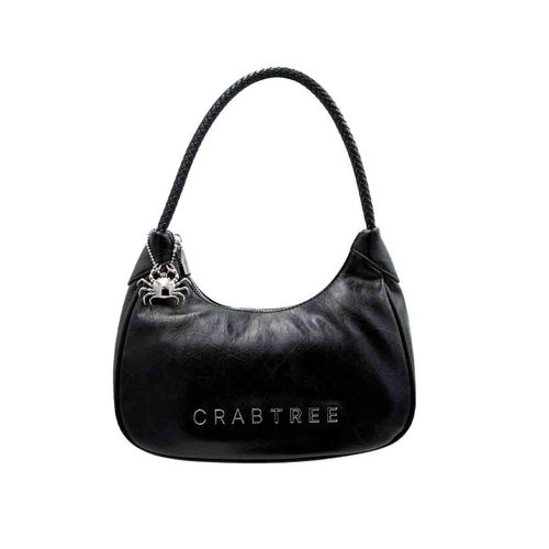 Bolso shoulder bag para dama Crabtree negro E3664