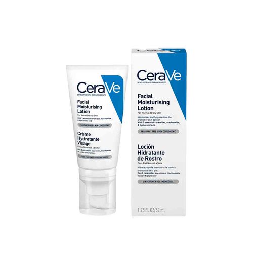 Loción hidratante facial Cerave textura ultraligera CER-HIDD0006