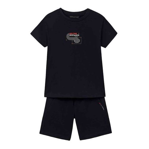 Conjunto Nuku Tavake negro para joven 6681