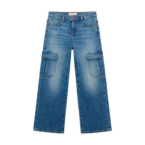 Pantalón de mezclilla para joven Guess azul l5ra10d4ms0-hts