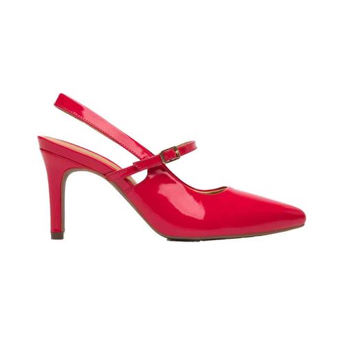 Zapatilla de vestir para dama Flexi rojo 104519