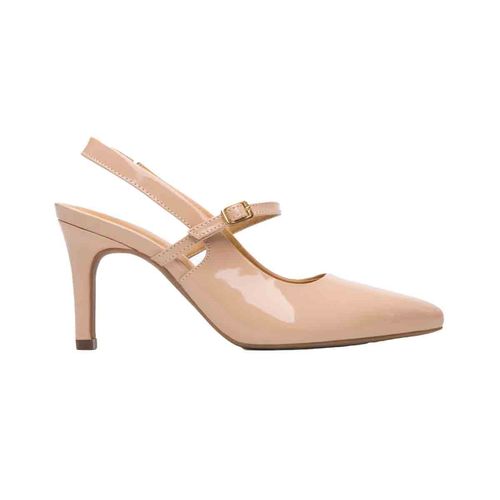 Zapatilla de vestir para dama Flexi nude 104519