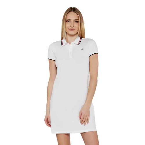 Vestido casual para dama Tommy Hilfiger blanco ww0ww45532