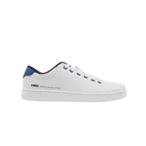 Tenis casual para caballero Kswiss blanco 0F546141