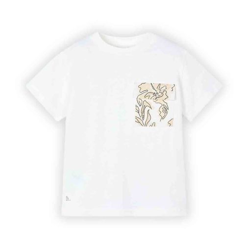 Playera casual para niño Mayoral beige 3032