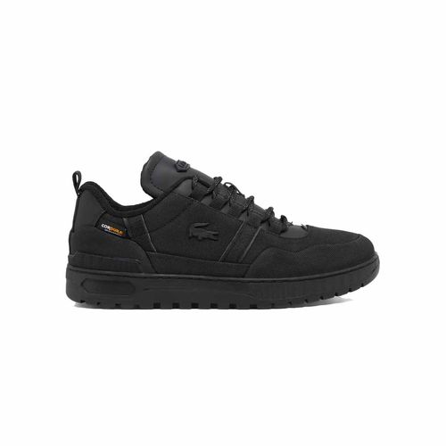 Tenis casual para caballero Lacoste negro 48SMA0038_02H