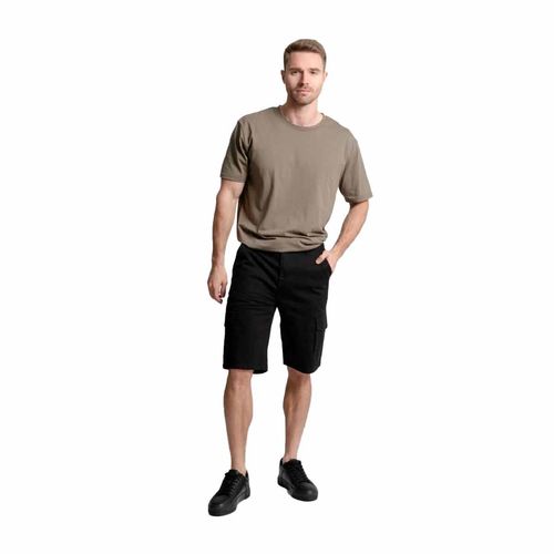 Bermuda de mezclilla Balam negro para caballero blc1177