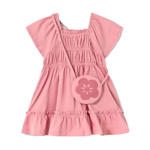 Vestido Mayoral para bebé rosa 1920