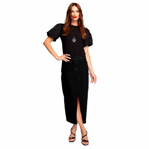 Falda Ferriano para dama negro fa00213